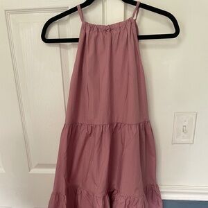 Tiered halter dress